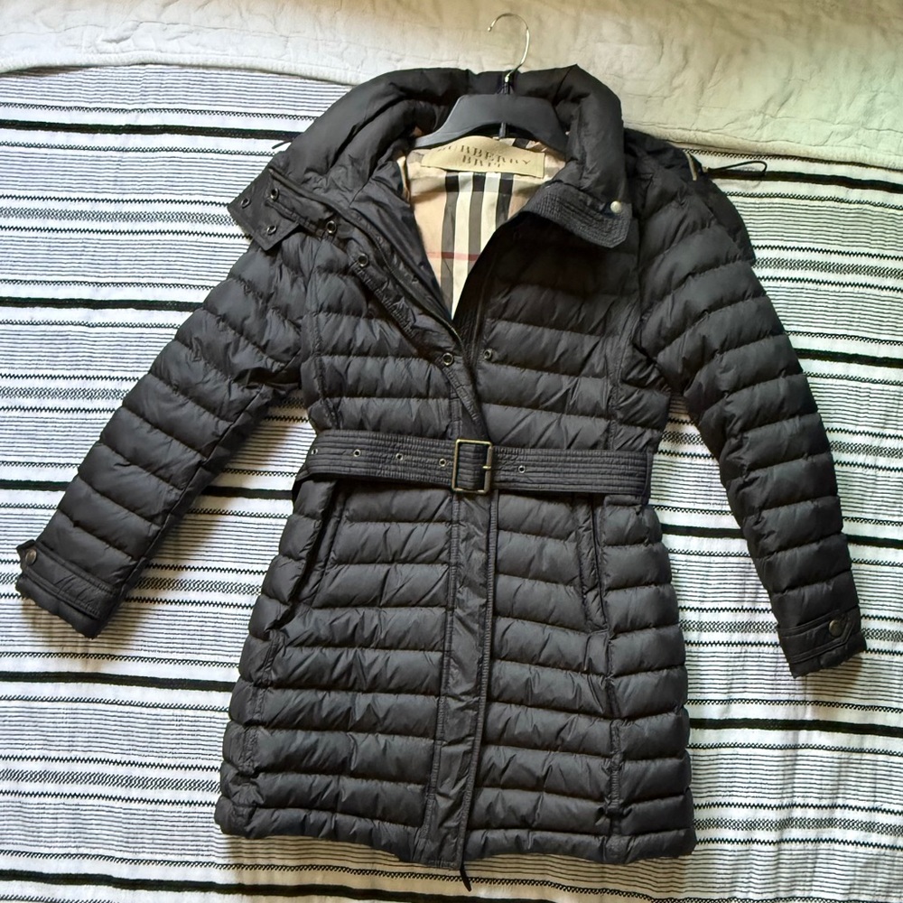 AUTHENTIC Burberry Brit Colbrook Puffer Coat Jacket size M
